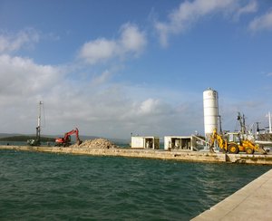 Rekonstrukcija mula, Biograd, 2014 god