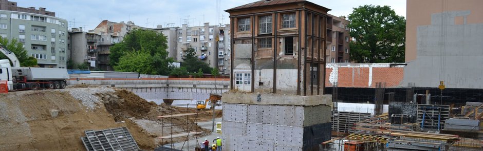 Čelični zabijeni profili, Grahorova Zagreb, 2014 god