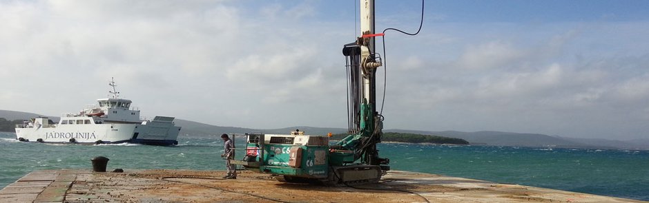 Jet-grouting, Biograd, 2014 god