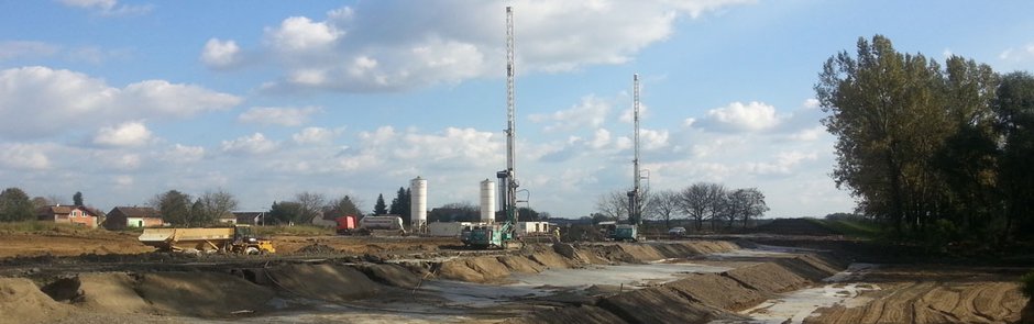 Jet-grouting, Rajevo selo, 2014 god