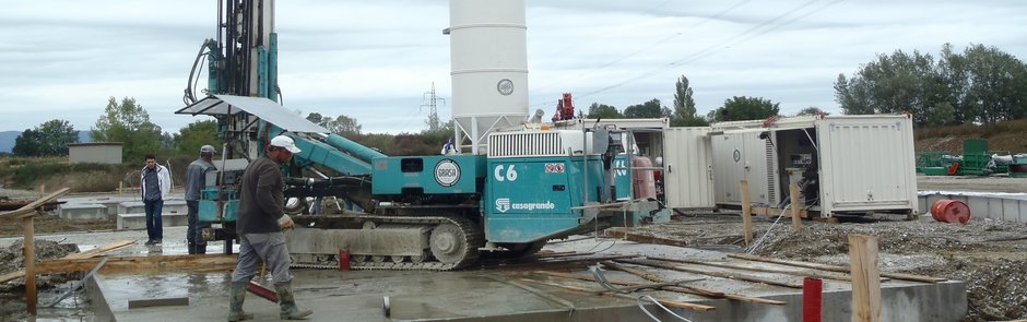 Jet-Grouting, Trstenik - Rugvica, 2012 god